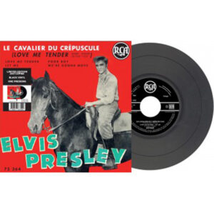 Elvis Presley - EP ÉTRANGER N°11 - LE CAVALIER DU CRÉPUSCULE  BLACK VINYL 7" Vinyl