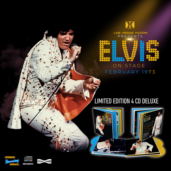 Elvis Presley – LAS VEGAS, ON STAGE 1973 (4CD DIGI BOOK) Compact Disc – 4 CD Box Set