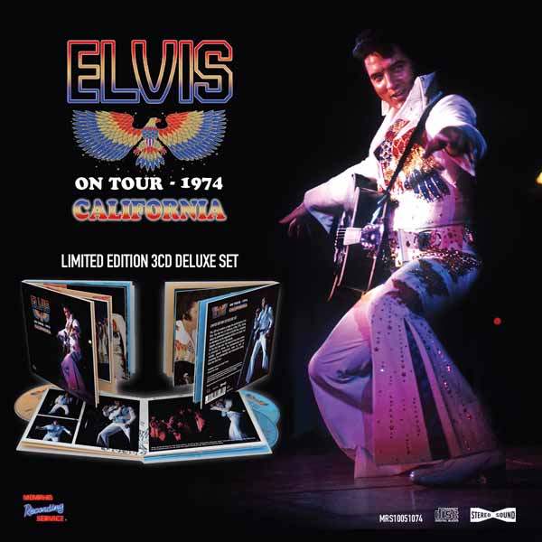 Elvis Presley – ON TOUR 1974: CALIFORNIA (3CD DIGI BOOK) Compact Disc – 3 CD Box Set