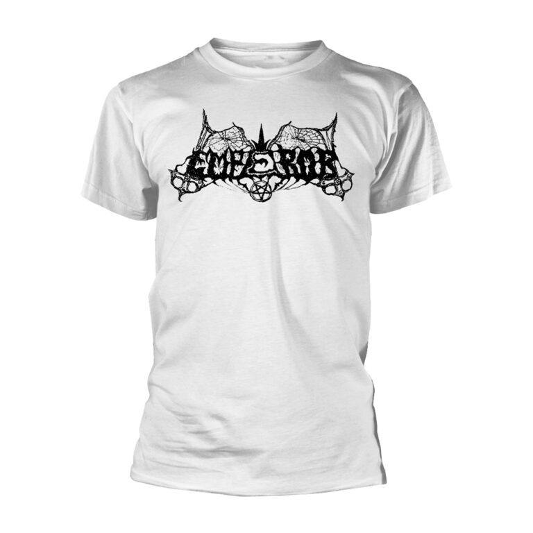 Emperor – Old School Logo (white) Front / Back Print T-Shirt