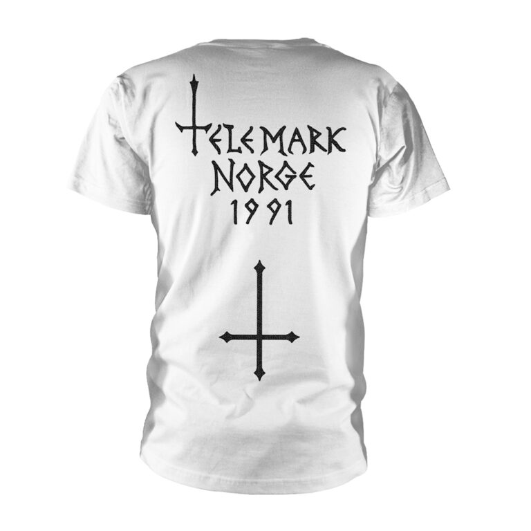 Emperor – Old School Logo (white) Front / Back Print T-Shirt