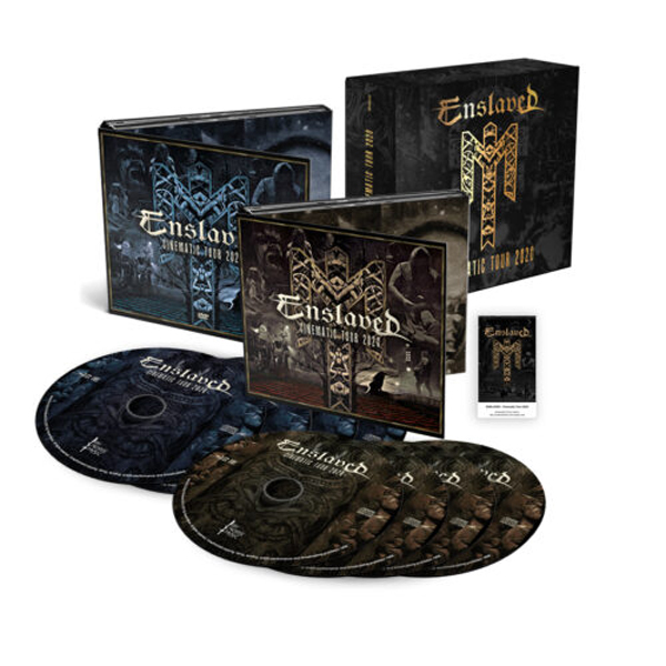 Enslaved – CINEMATIC TOUR 2020 (4CD + DVD) CD Box Set