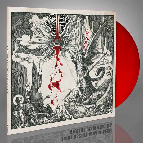 Enthroned – ASHSPAWN (LTD.RED VINYL) Vinyl LP