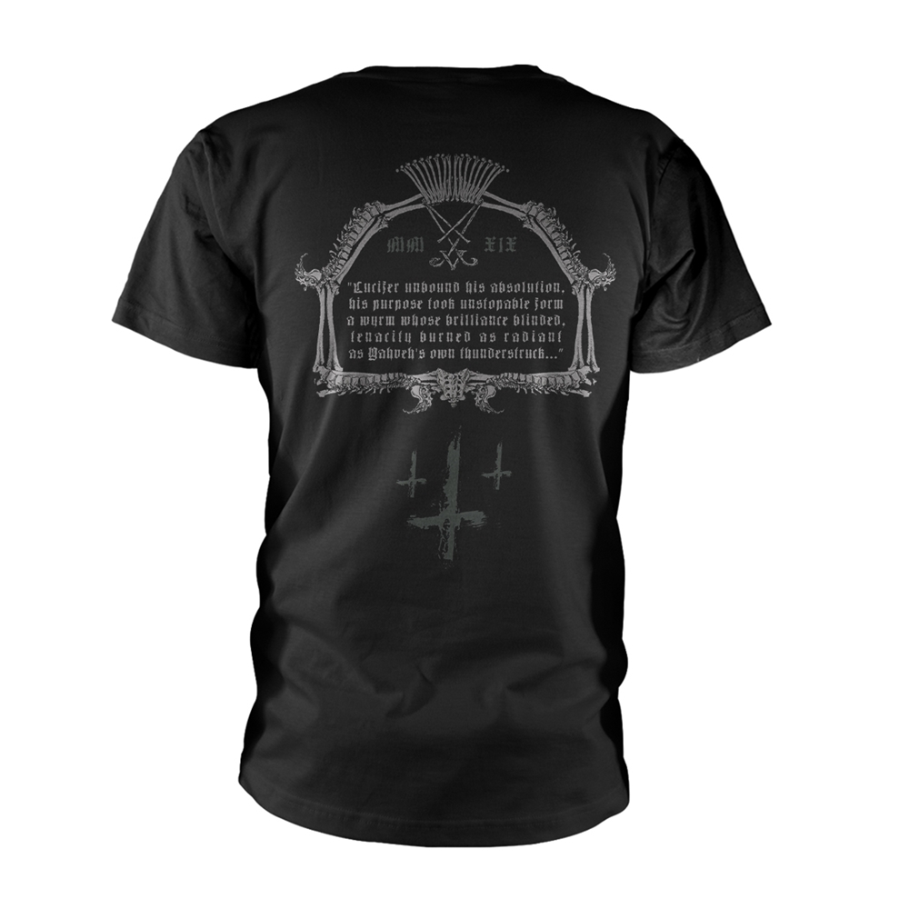 Enthroned - Stn Mmxix Front / Back Print T-Shirt - Image 2