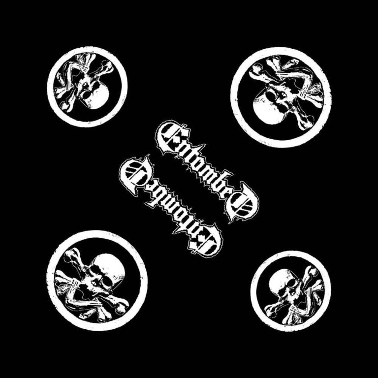 Entombed Skull Logo Bandana