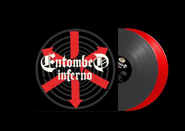 Entombed – INFERNO (REMASTERED) (2LP CHARCOAL / RED) LTD Vinyl Double Album