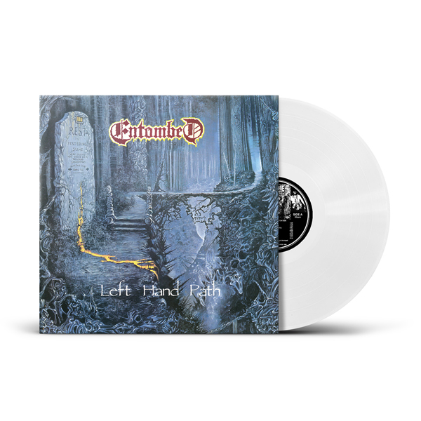 Entombed – LEFT HAND PATH (PHD EXCLUSIVE WHITE VINYL) Vinyl LP
