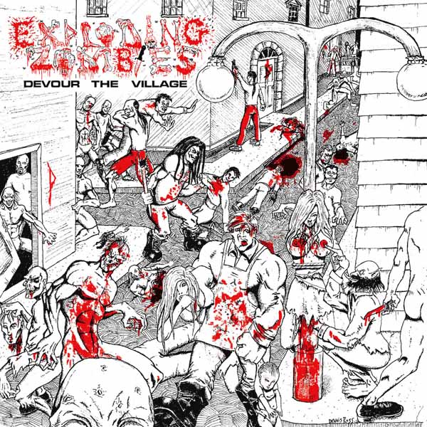 Exploding Zombies – DEVOUR THE VILLAGE CD