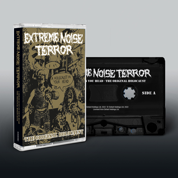 Extreme Noise Terror – HOLOCAUST IN YOUR HEAD – THE ORIGINAL HOLOCAUST Music Cassette