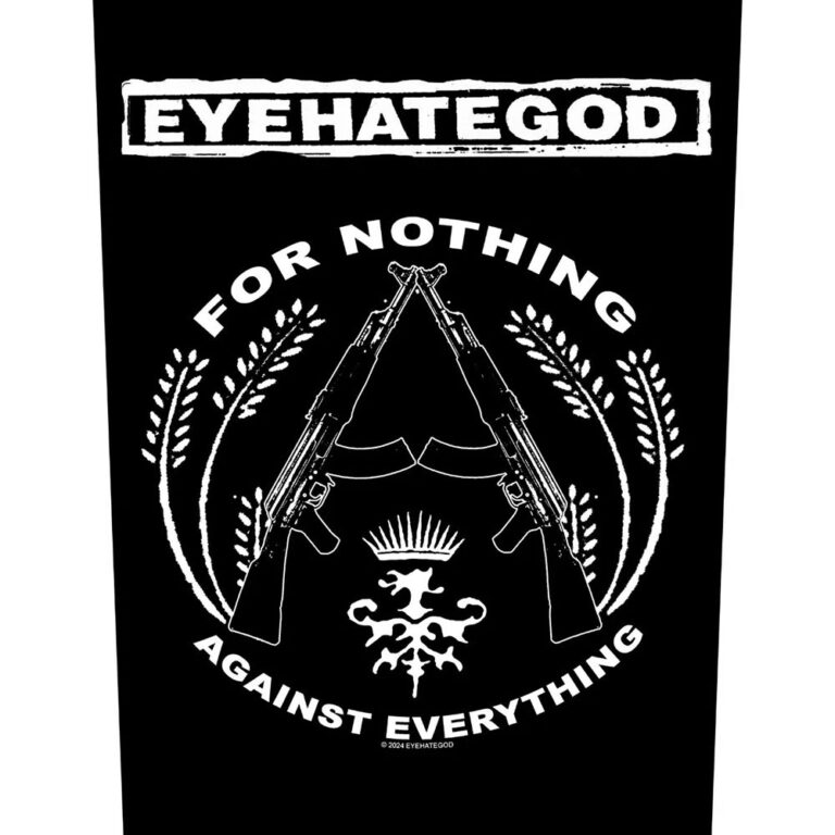 Eyehategod For Nothing Back Patch