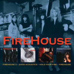 Firehouse - FIREHOUSE + HOLD YOUR FIRE + 3 + GOOD ACOUSTICS (3CD) Compact Disc - 3 CD Box Set