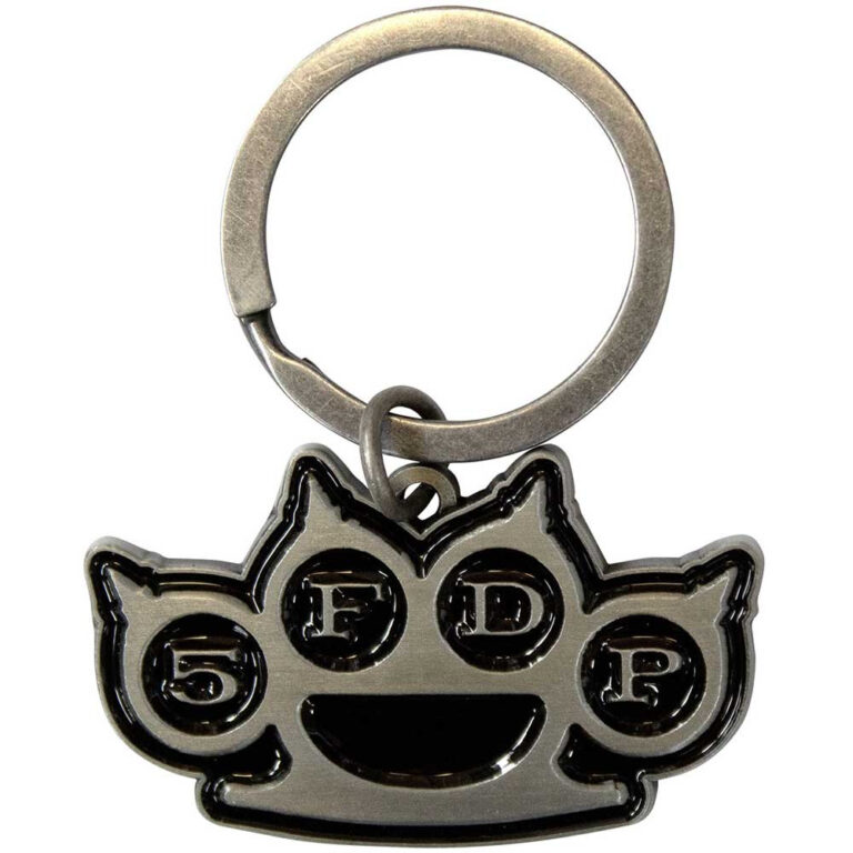 Five Finger Death Punch Knuckles Cut-Out Keychain