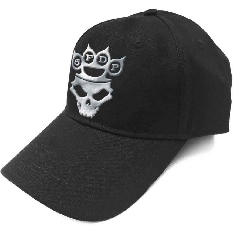 Five Finger Death Punch Sonic Silver Logo Baseball Cap