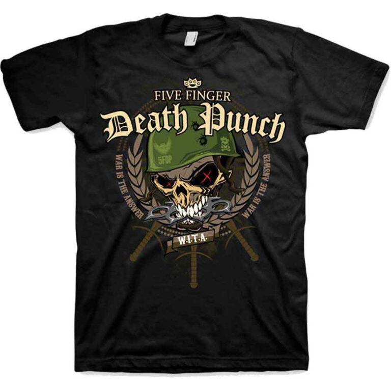 Five Finger Death Punch War Head T-Shirt