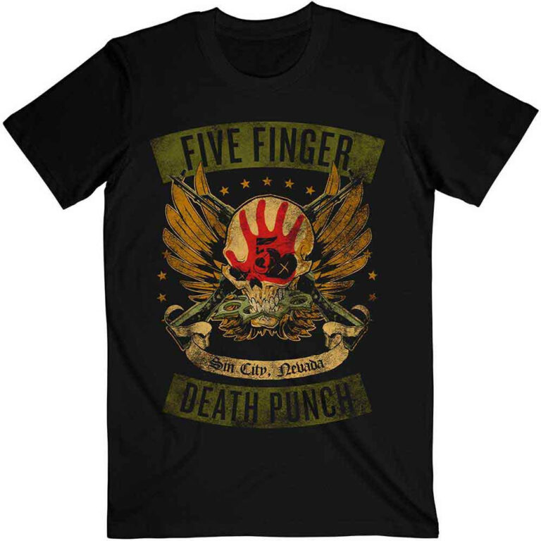 Five Finger Death Punch Locked & Loaded T-Shirt