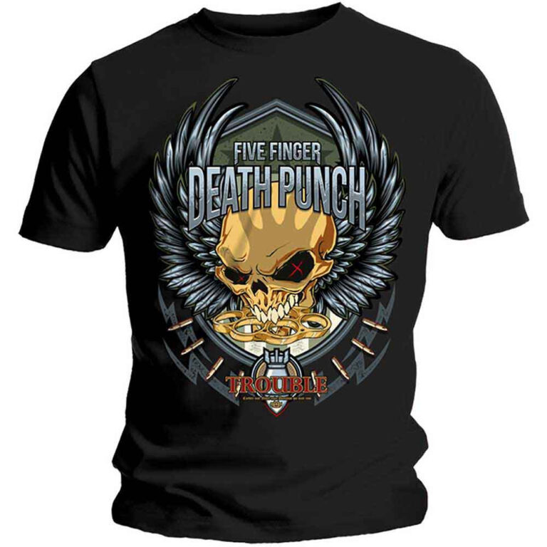 Five Finger Death Punch Trouble T-Shirt
