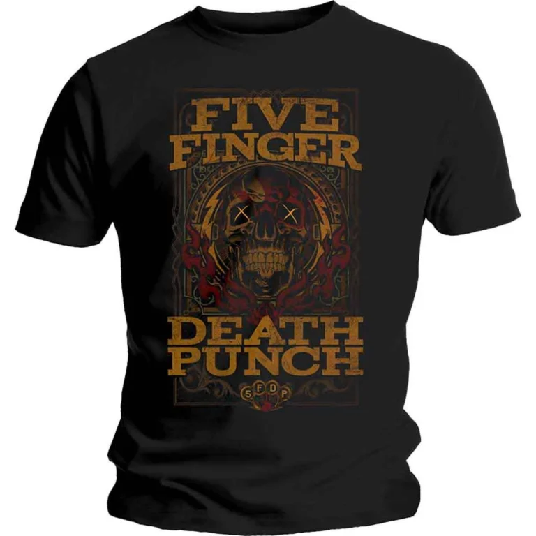 Five Finger Death Punch Wanted T-Shirt