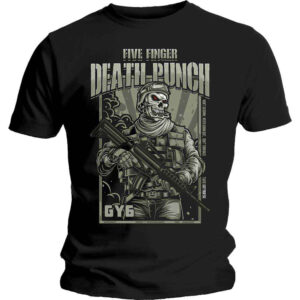Five Finger Death Punch War Soldier T-Shirt