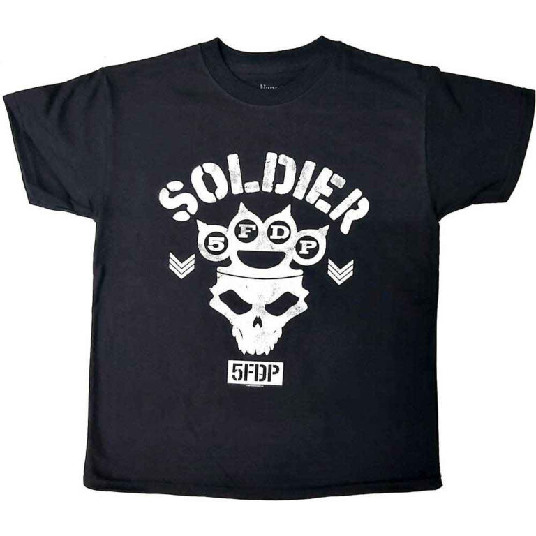Five Finger Death Punch Soldier Kids T-Shirt
