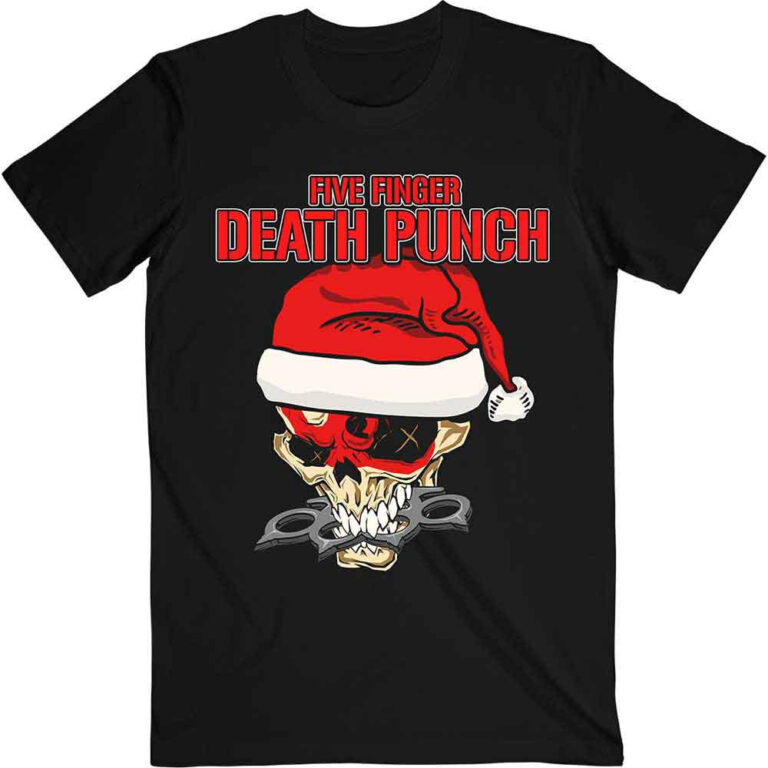 Five Finger Death Punch Santa Knucklehead T-Shirt