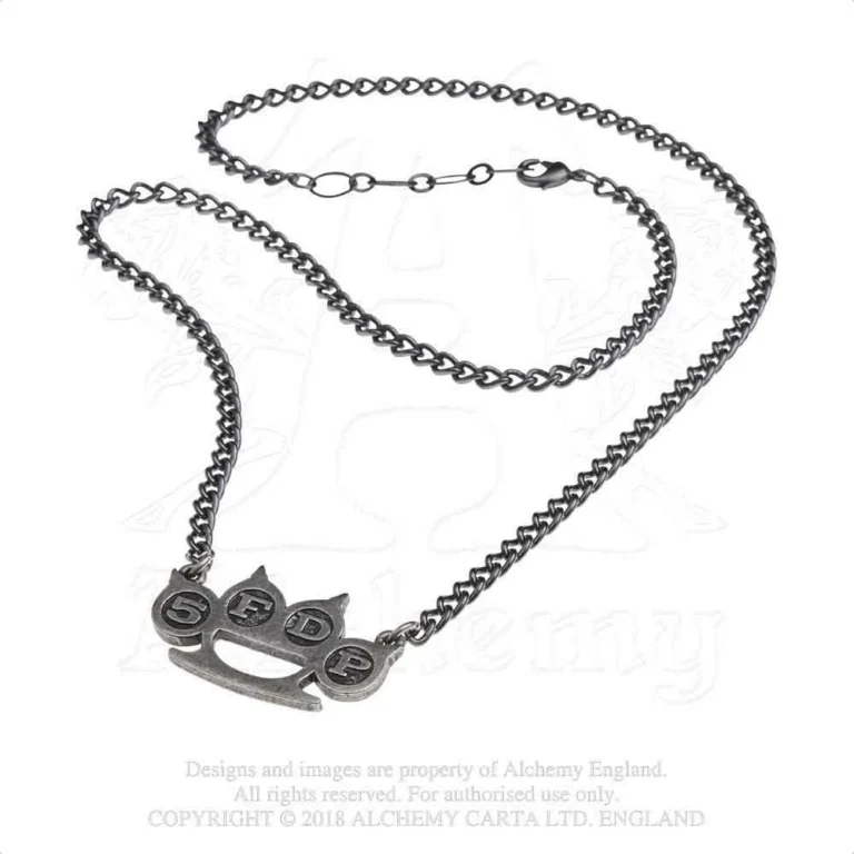 Five Finger Death Punch Knuckle Duster Pendant