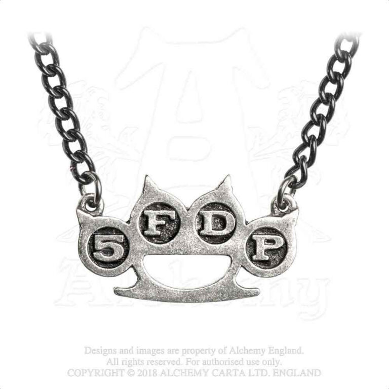 Five Finger Death Punch Knuckle Duster Pendant
