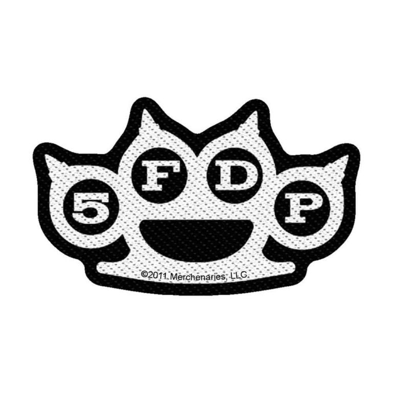 Five Finger Death Punch Knuckles Cut-Out Patch