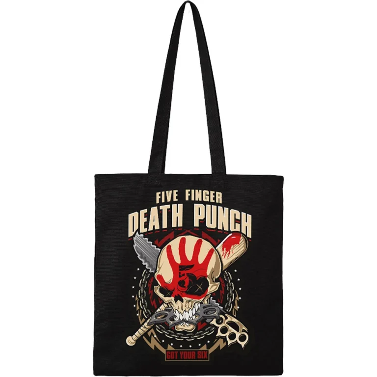 Five Finger Death Punch Got Your Six Tote Bag