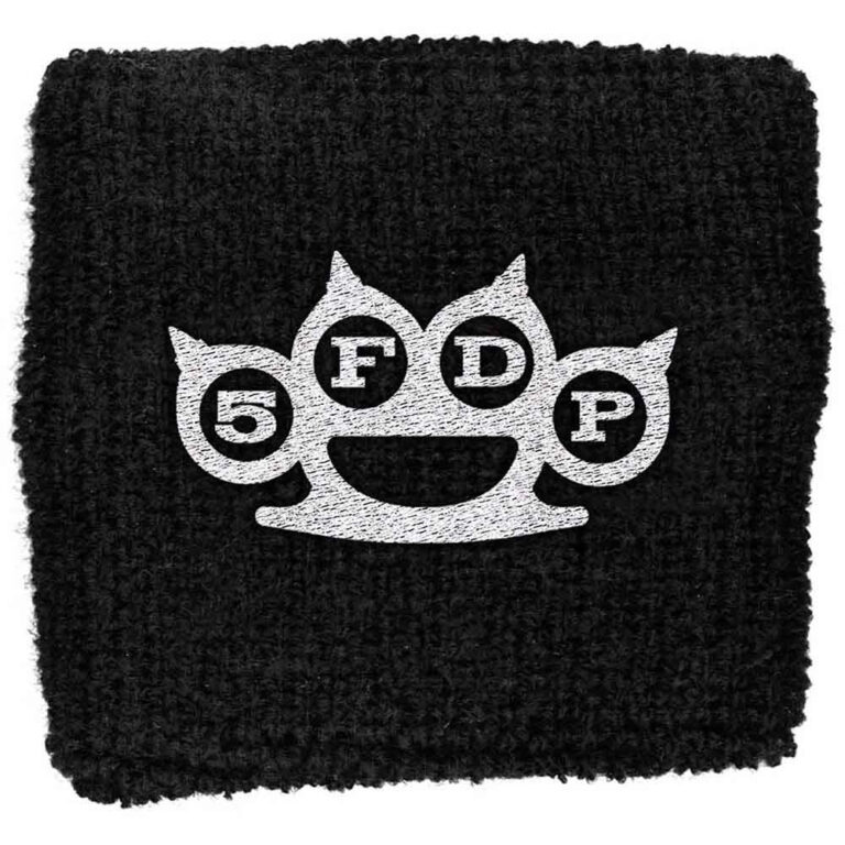 Five Finger Death Punch Knuckles Embroidered Wristband
