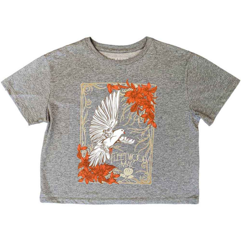 Fleetwood Mac Dove Ladies Crop Top