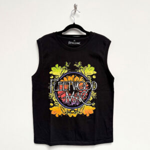 Fleetwood Mac Circle Floral Logo T-Shirt
