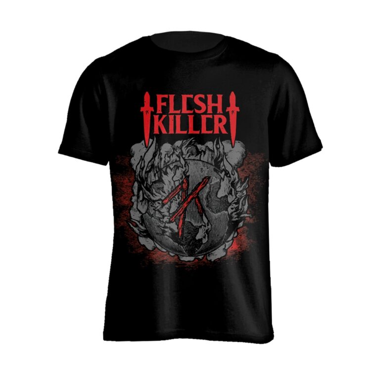 Fleshkiller – Red Logo T-Shirt