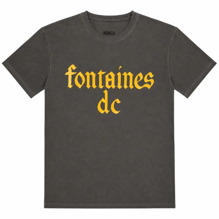 Fontaines D.C. Gothic Logo T-Shirt