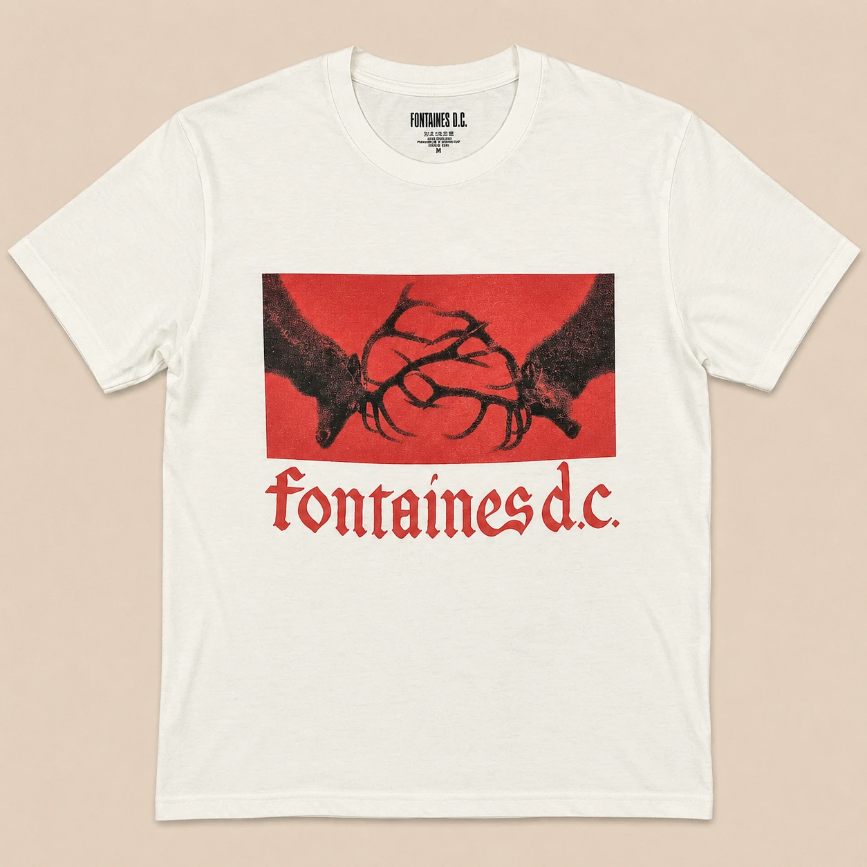 Fontaines D.C. Clashing Stags T-Shirt