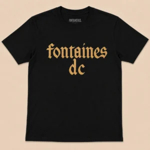 Fontaines D.C. Gothic Logo T-Shirt