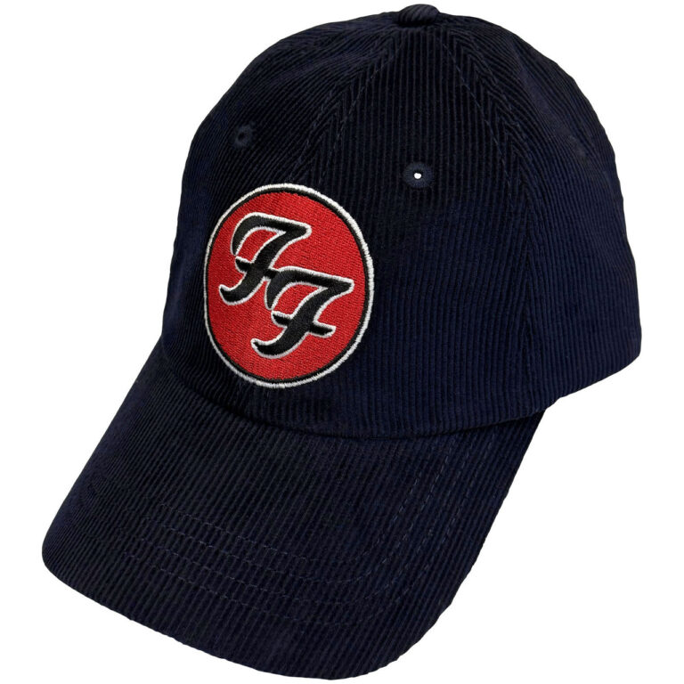 Foo Fighters FF & TCATS Logos Corduroy Baseball Cap