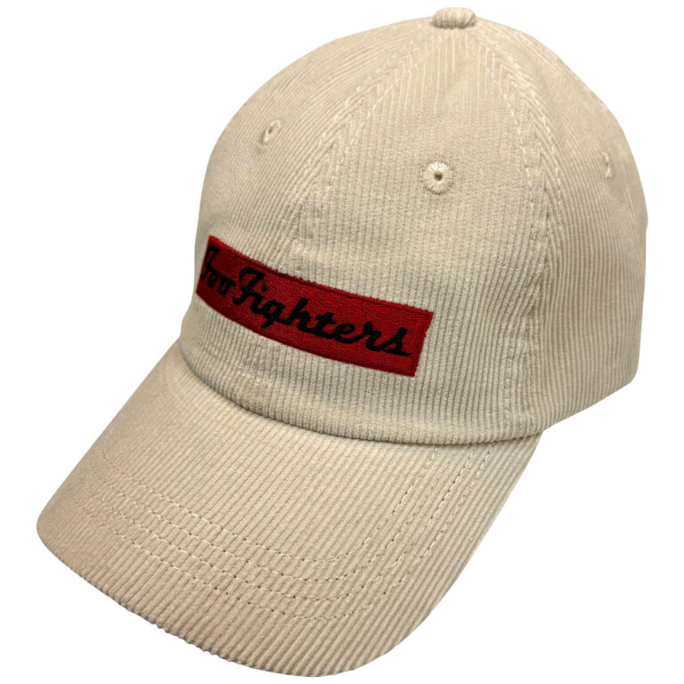 Foo Fighters TCATS Logo Ribbon Corduroy Baseball Cap