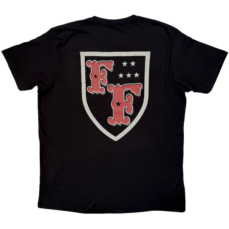 Foo Fighters Unisex Premium Carbon T-Shirt: In Your Honour Black Back Print T-Shirt
