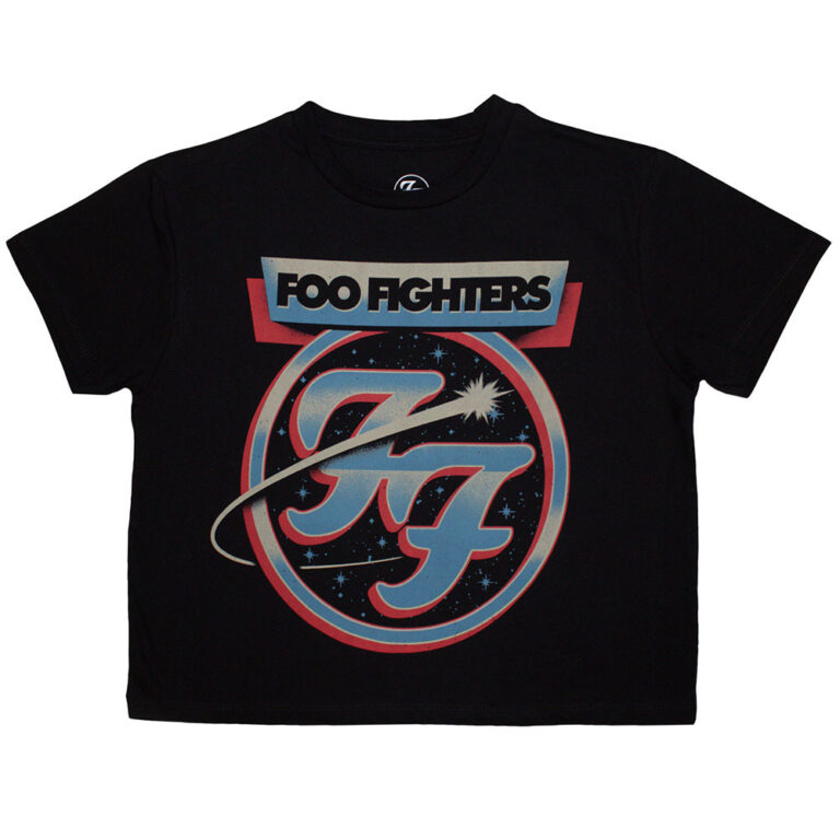 Foo Fighters Comet Ladies Crop Top