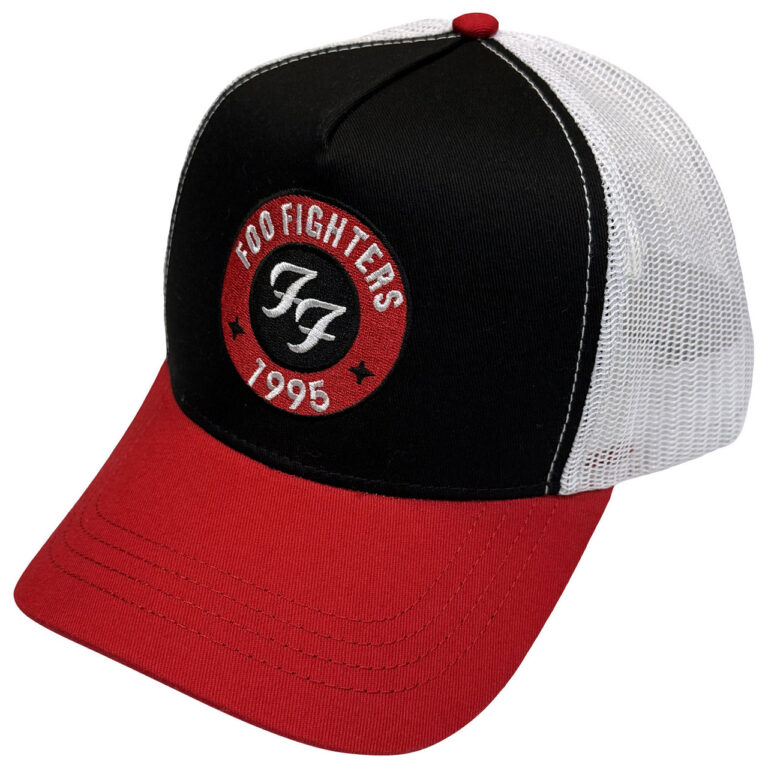 Foo Fighters 1995 Emblem Mesh Back Cap