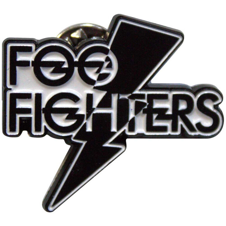 Foo Fighters Flash Logo Pin Badge