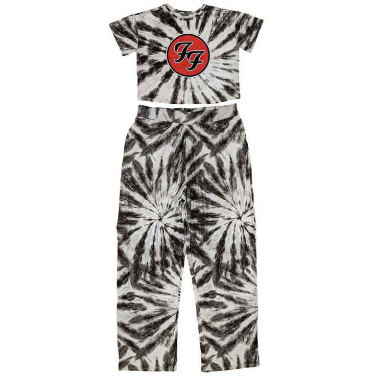 Foo Fighters FF Logo Ladies Pyjamas