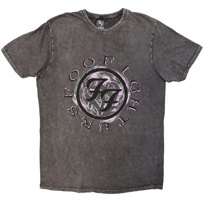 Foo Fighters Wheel Logo Shadow T-Shirt