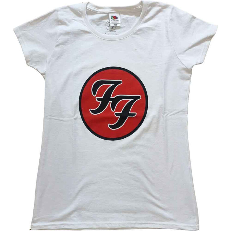 Foo Fighters FF Logo Ladies T-Shirt