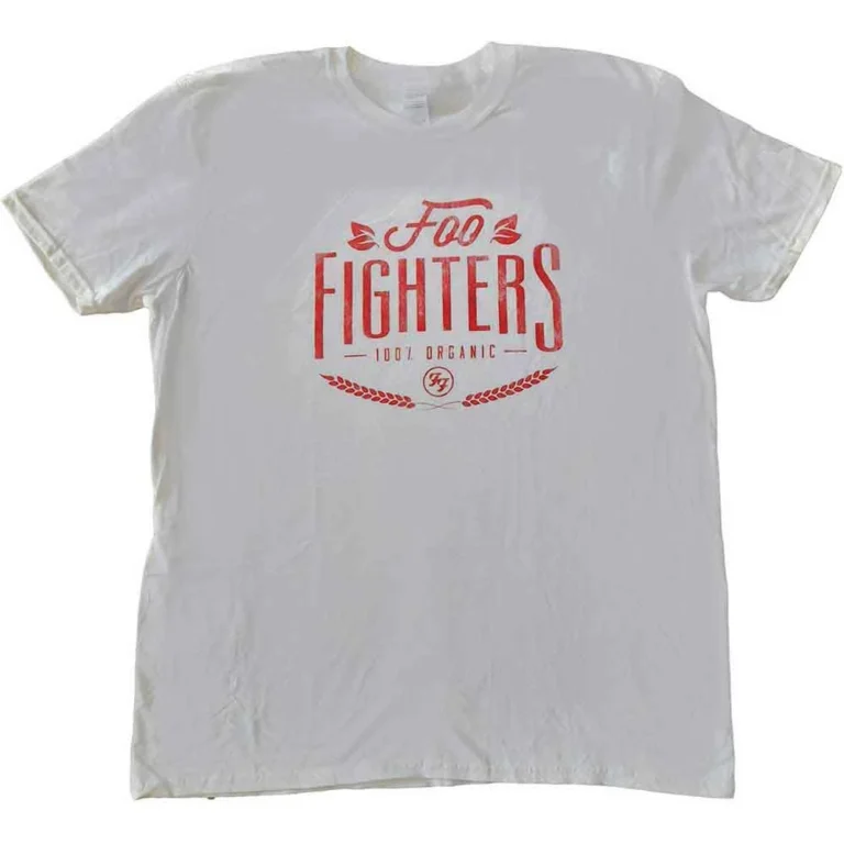 Foo Fighters 100% Organic Version 2 T-Shirt