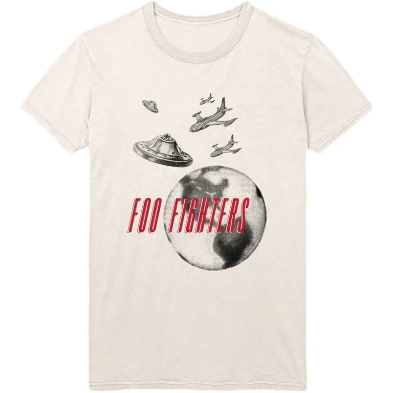 Foo Fighters UFO Planes T-Shirt