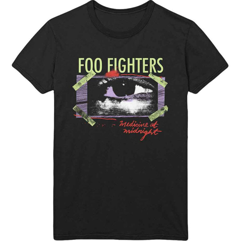 Foo Fighters Medicine At Midnight Taped T-Shirt
