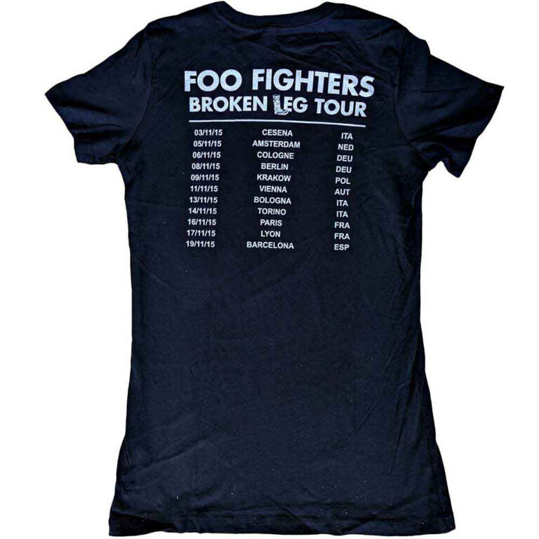 Foo Fighters Break A Leg Ladies T-Shirt
