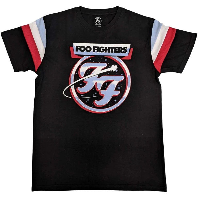 Foo Fighters Comet Tricolour Ringer T-Shirt
