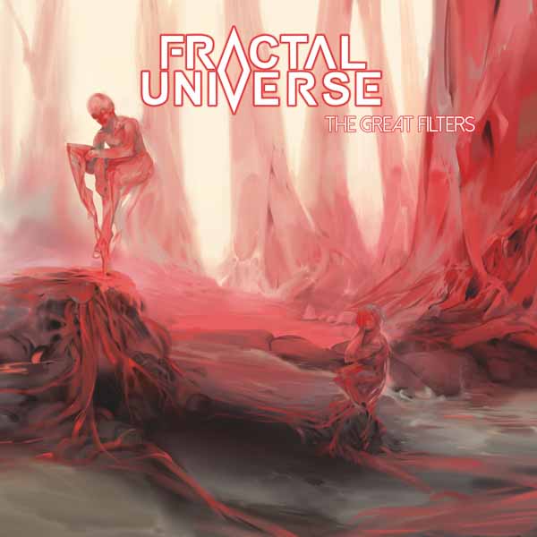 Fractal Universe – THE GREAT FILTERS (RED/BLACK SPLATTER VINYL) Vinyl LP